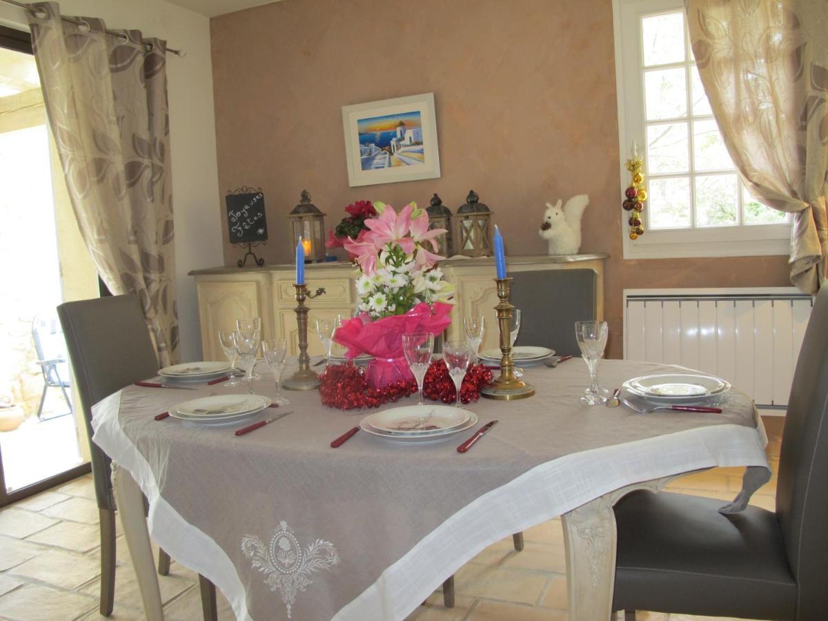 L'Oustau De Bigatie Bed & Breakfast ลอมเบสค์ ภายนอก รูปภาพ